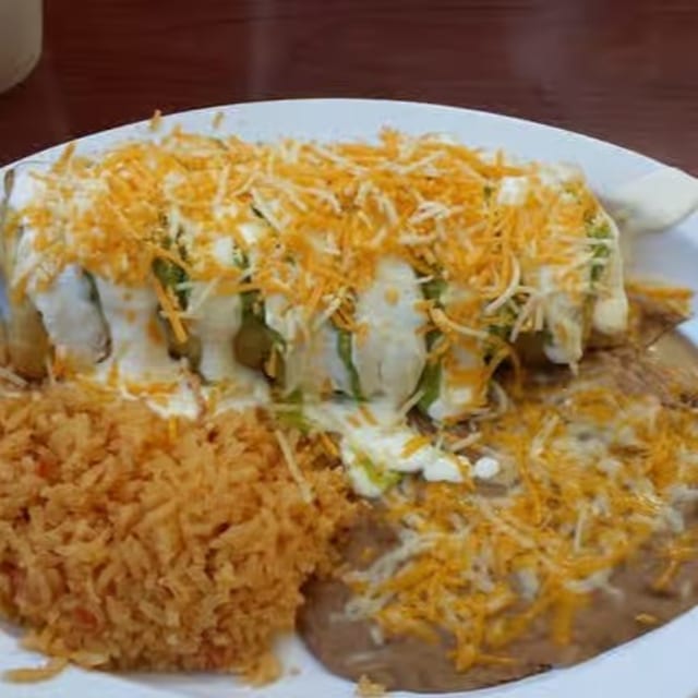 Chimichangas.