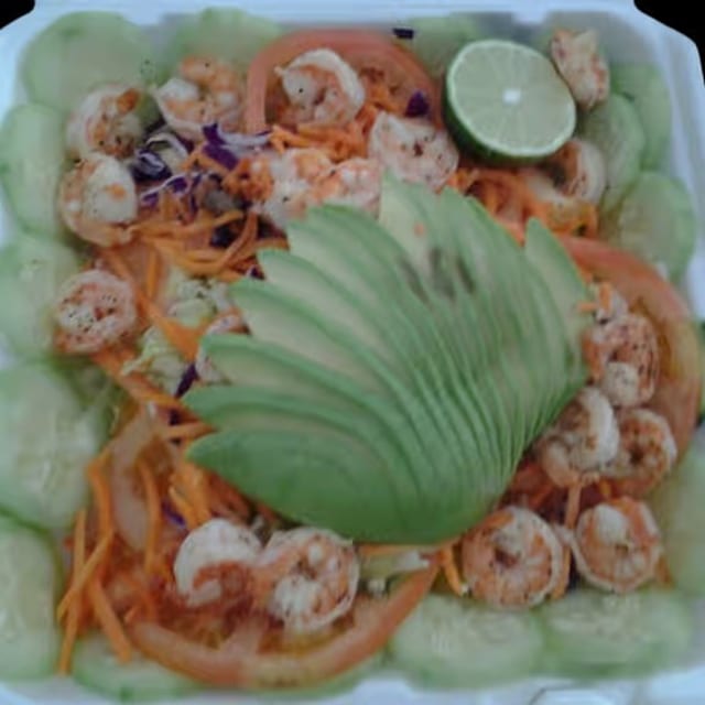 Grilled Shrimp Salad.