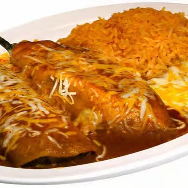 Chile Relleno & Enchilada Combo.