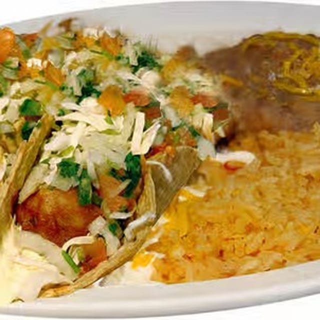 Two Fish Tacos Combo.