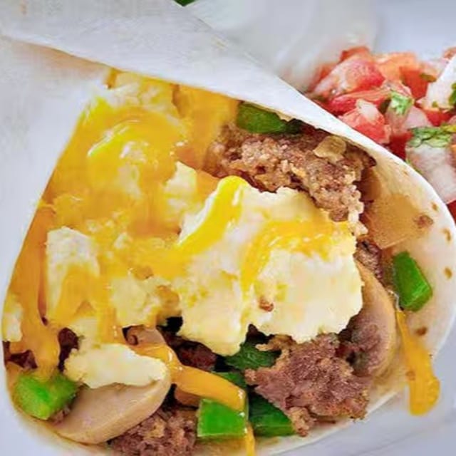 Eggs & Cheese Burrito.